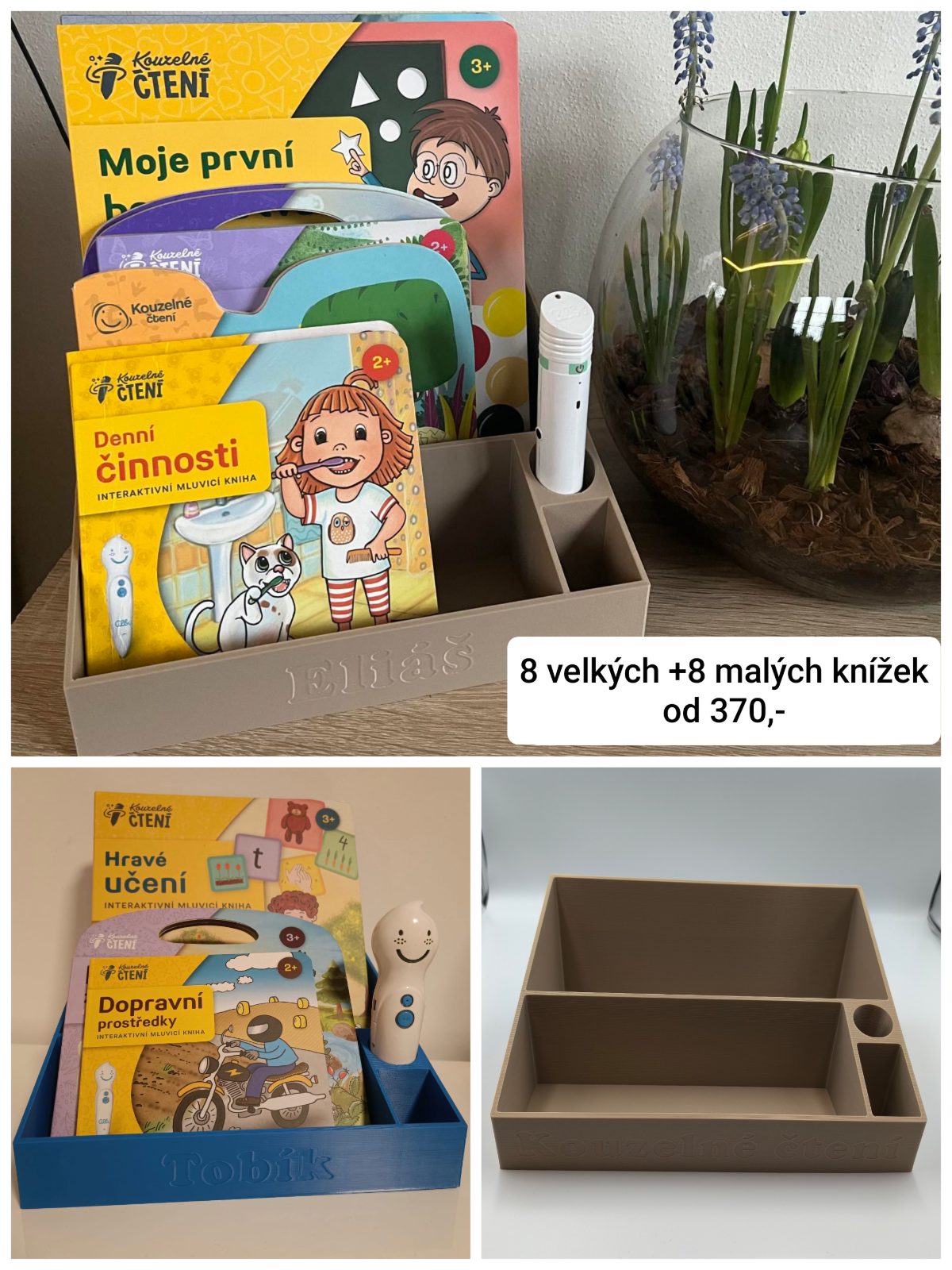 Stojánek na Albi tužku a knížky