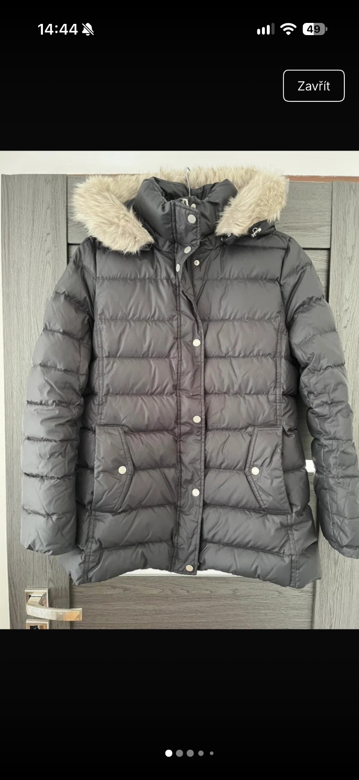 Péřová bunda Tommy Hilfiger