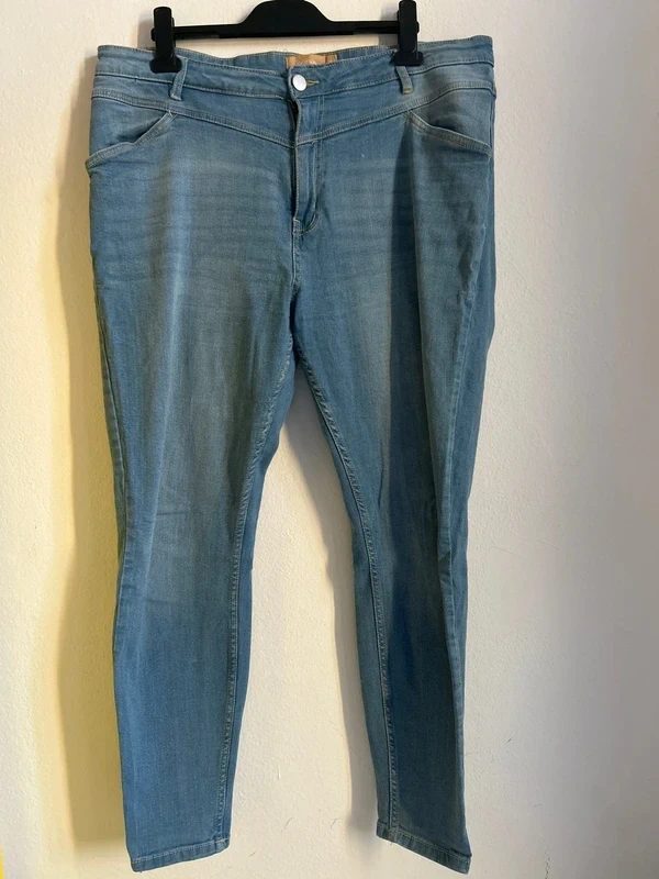 Dámské světle modré skinny džíny Janina, vel. 46