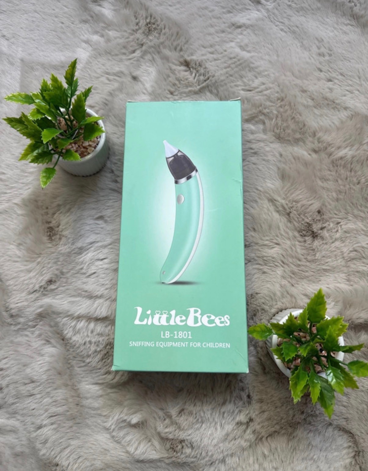 Odsávačka na soplíky Little Bees 🩵 | nová